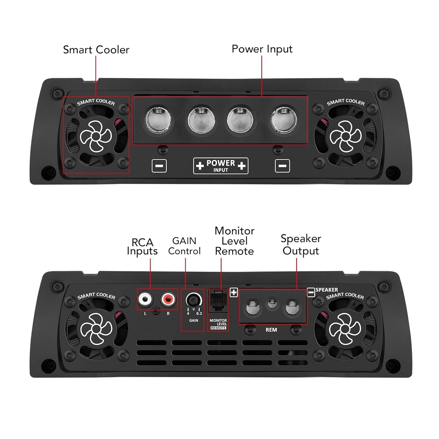 Taramps T16.000 CHIPEO 1 Ohm Full Range Car Amplifier 16000W RMS