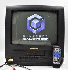 Panasonic PV-C1340 13" Retro Gaming CRT TV w/Remote | VCR BUZZES PLEASE READ