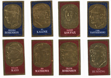 1965 Topps Embossed Baseball Near Complete Set Lot of 58 ***EX-MT+***