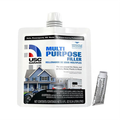  USC.77701 US Chemical 77701 Multi-Purpose Filler, 8 oz Pouch, Off-White, Liquid
