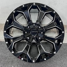 20 Ipw 950 Gloss Black Milled Wheels Rims Fits Titan Armada Off-road