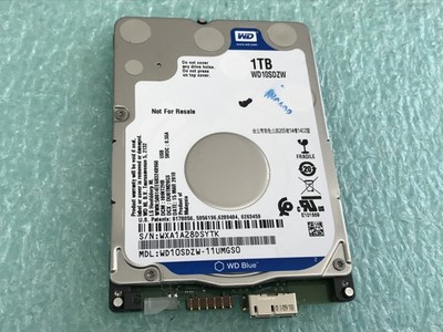 WD Blue WD10SDZW-11UMGS0 DCM: HHNT2HB 1TB 2.5'' USB 3.0 Hard Drive - HD215A