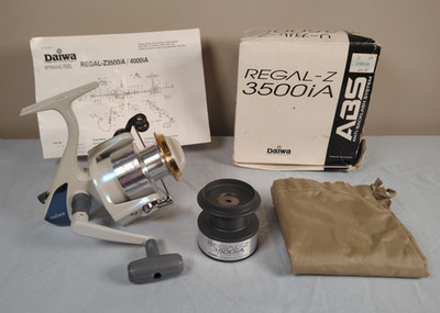 Daiwa Reel Regal-Z 3500ia Anti Backlash System - Made in Thailand