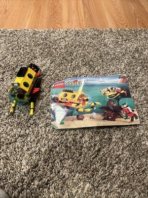 Lego System 6442 Manual With 2 Minifigures And Sub