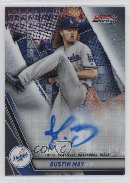 2019 Bowman's Best Auto Dustin May #B19-DM Auto 1bi0
