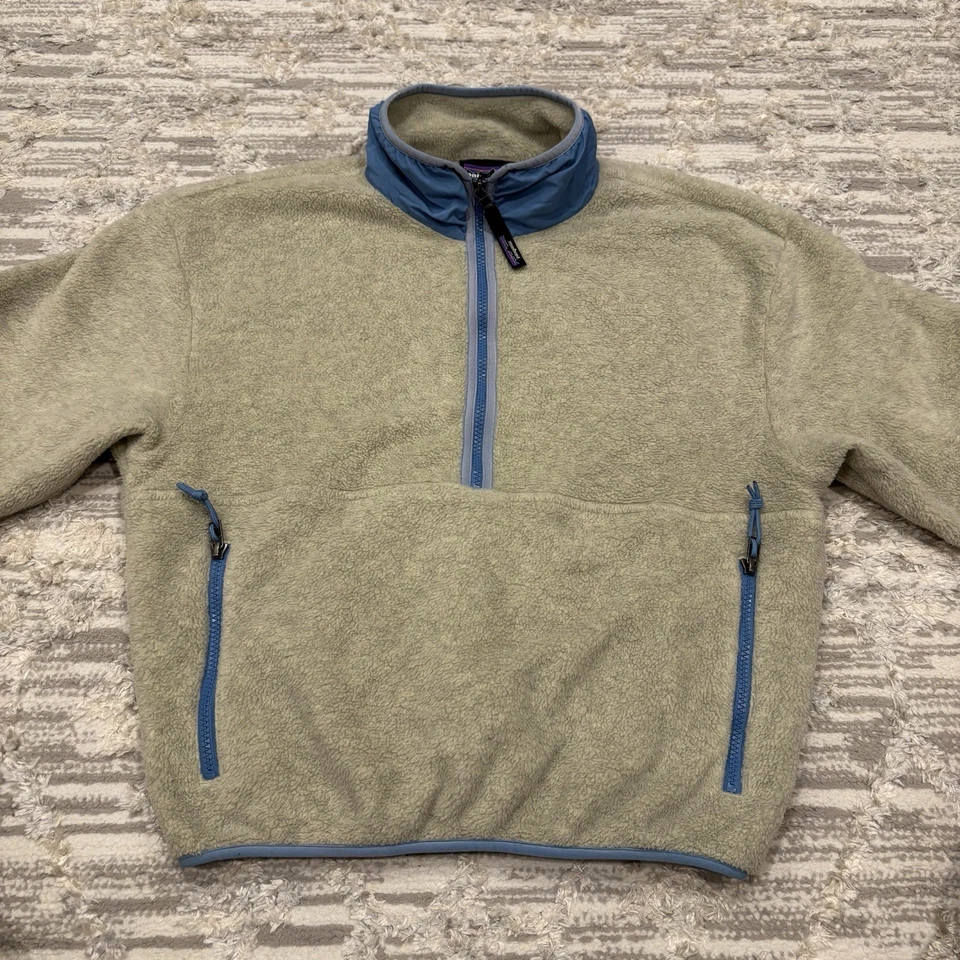 Lã Patagonia Synchilla Marsupial 1/2 zíper feminino pequeno raro caminhada ao ar livre - Imagem 2 de 4