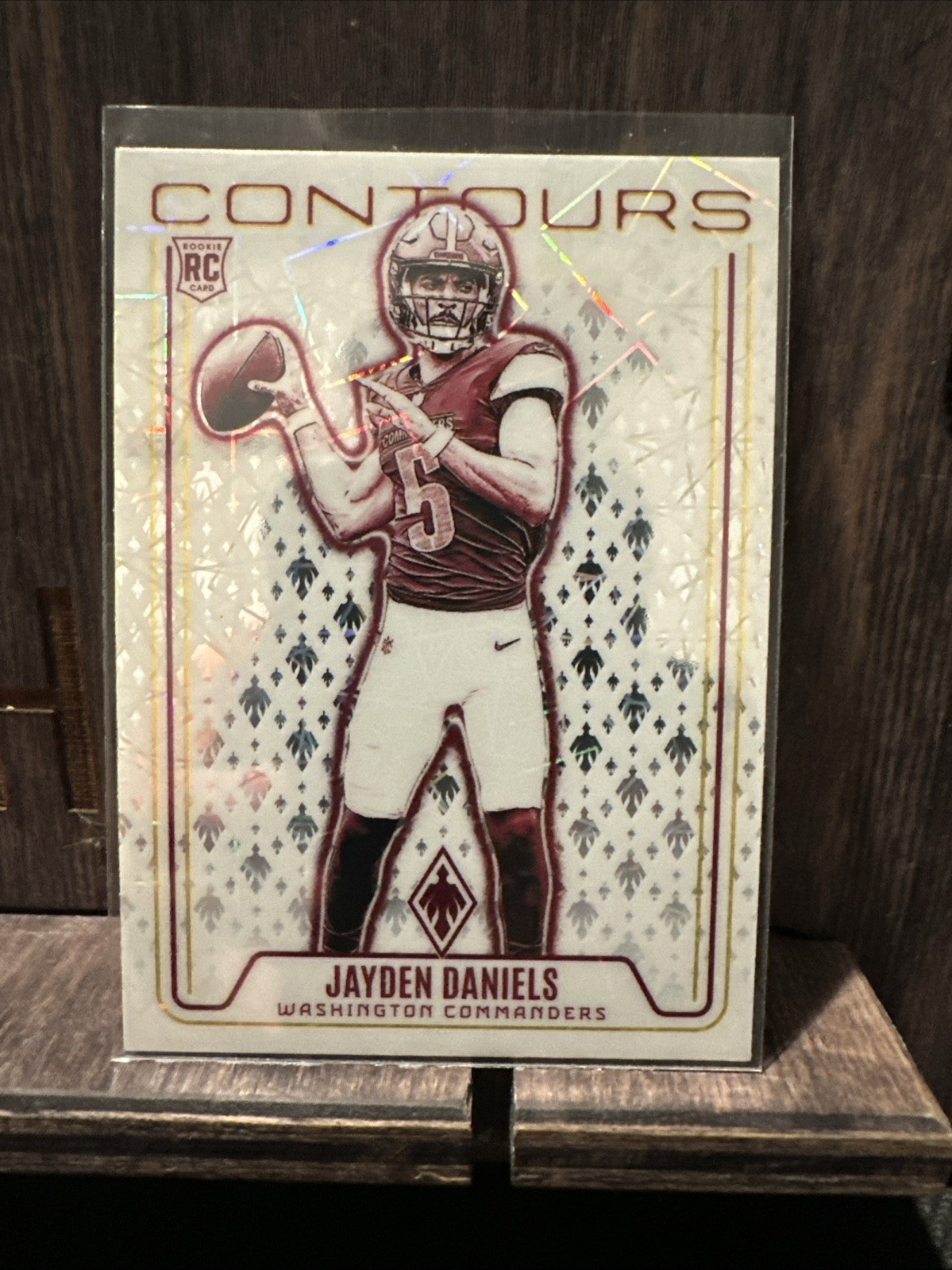 2024 Panini Phoenix - Contours Jayden Daniels #CON-JDS Lazer (RC)