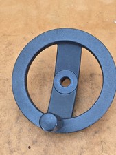 Cast Aluminum Milling Machine Fine Feed Folding Hand Wheel 5/8" Bore, 6" dia.