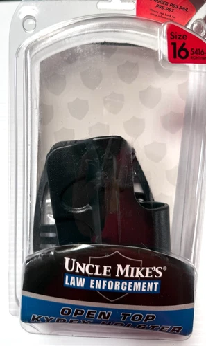 Uncle Mike's Tactical Kydex Open Top Holster Size 16 Ruger Fits P93,P94,P95,P97