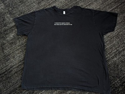 Vintage ''I Visited The Apple Campus But That's All I'm Allowed To Say'' 3XL Shirt