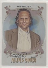2021 Topps Allen & Ginter's Hot Box Silver Portrait Buzz Bissinger #262 0c6