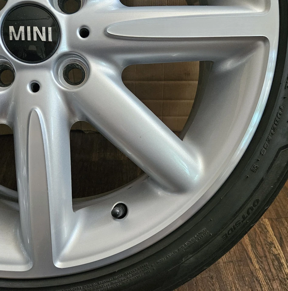 1x MINI R55 R56 R57 R58 R59 Double Cross Turned R131 Alufelge 7x17 ET48 6850503 - Bild 4 von 4