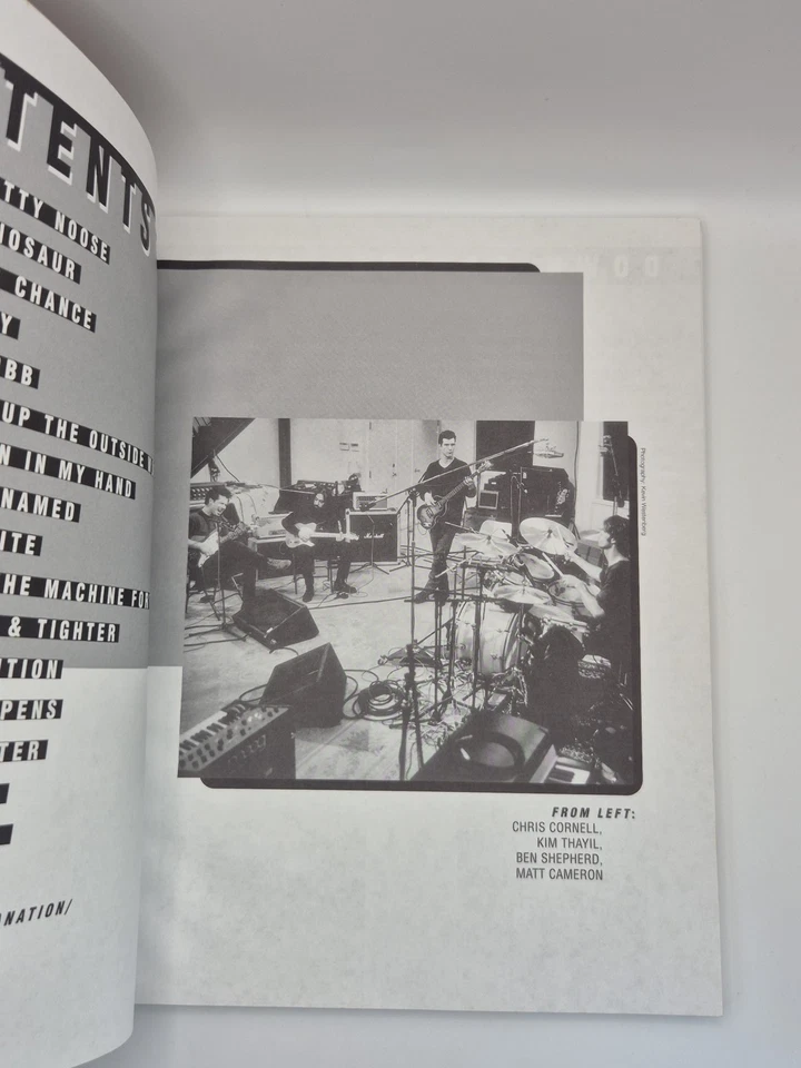 Soundgarden Down On The Upside Guitar Tab Book Tablature Paperback Cherry Lane - Image 4 of 4