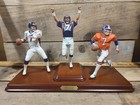 2002 JOHN ELWAY DANBURY MINT LIMITED EDITION FIGURINES 3 DIFFERENT VIEWS BRONCOS