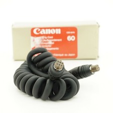 Canon Connecting Cord 60 - 2ft. Coiled Flash Cord for EOS SLR Film Cameras