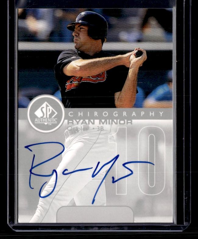 1999 SP Authentic #RM Ryan Minor Chirography AU