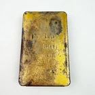 WWII WW2 Soldier Metal Military Heart Shield Bible Cover Steel Bible War Vtg