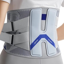 Back Brace for Lower Back Pain Relief with Lumbar Pad - Adjustable 3D Knitted...