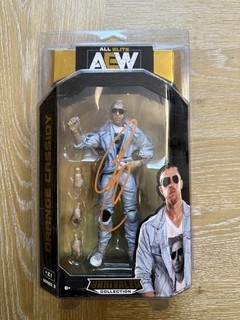 AEW Orange Cassidy Autographed Action Figure Unrivaled Series 3 Original