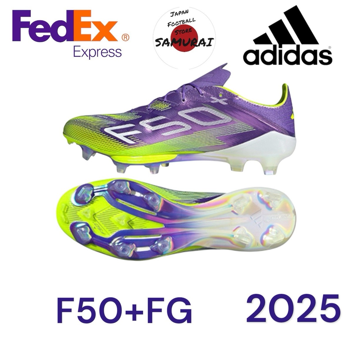 Adidas F50+FG JS3211 Soccer Cleat authentic freeshipping NEW