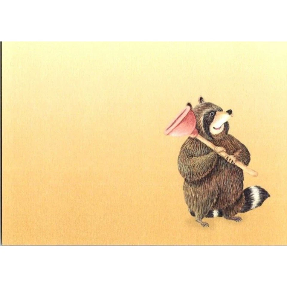 New Leanin' Tree Greeting Happy Birthday Card Fun at The Outhouse Jeffrey Severn - Image 3 of 4