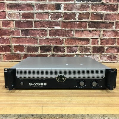 Wharfedale Pro S2500 2-Channel Heavy-Duty Class H Professional Power Amplifier