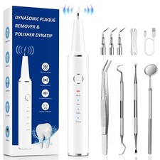 Plaque Remover for Teeth, Calculus Remover for Teeth Cleaning with 3 Modes an...