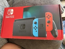 Nintendo Switch Joy-Con Video Game Console - Neon Red/Neon Blue