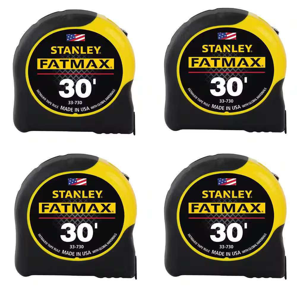 FATMAX 30 Ft. X 1-1/4 In. Tape Measure (4 Pack)