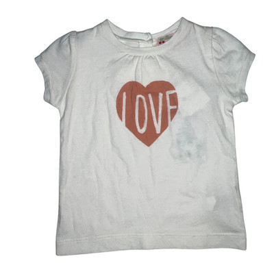 Bonpoint Love t-shirt Top Pink Size 3-6M NWT $80 Retail