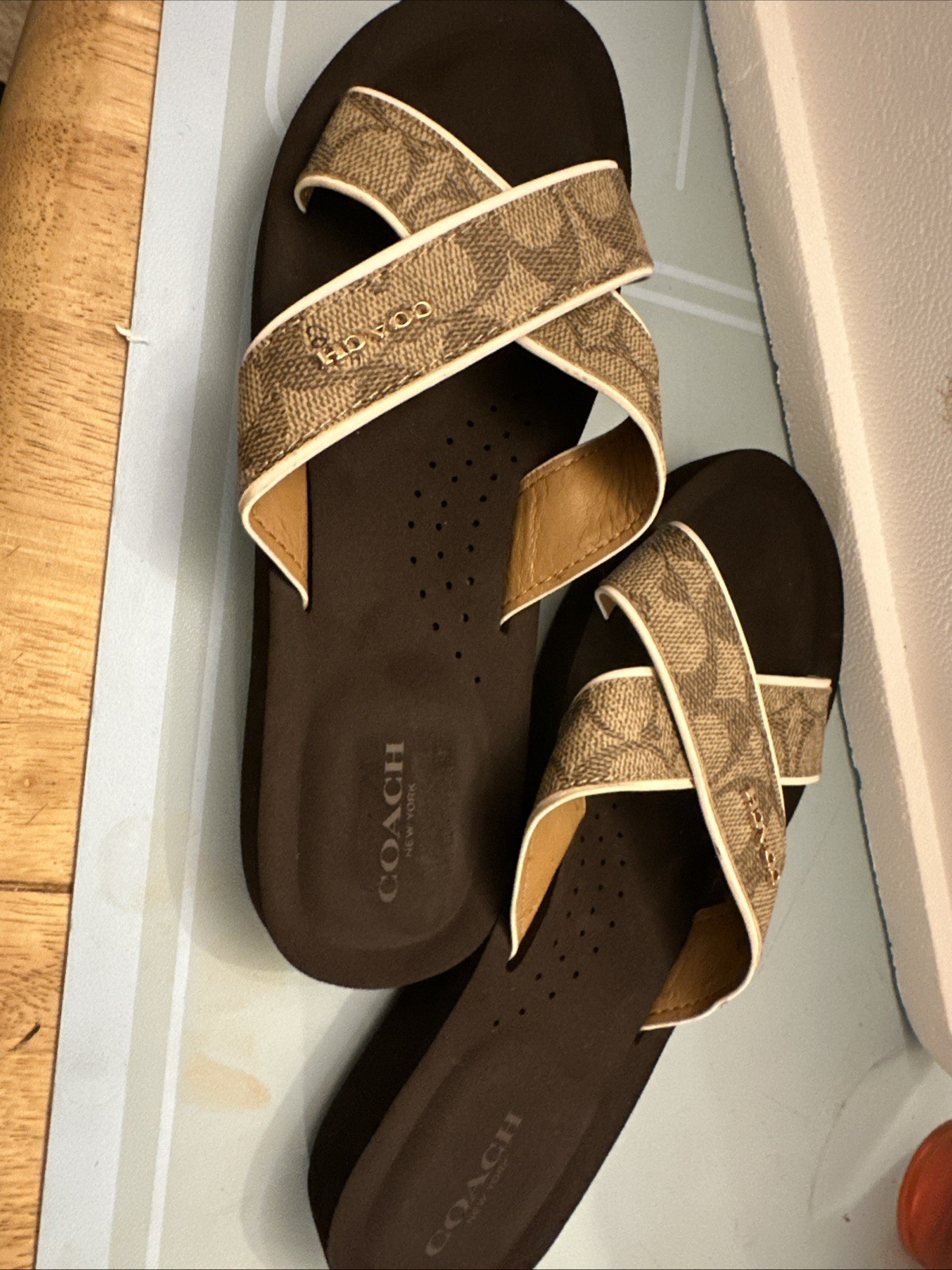 Coach Slip On Janine Size 8B