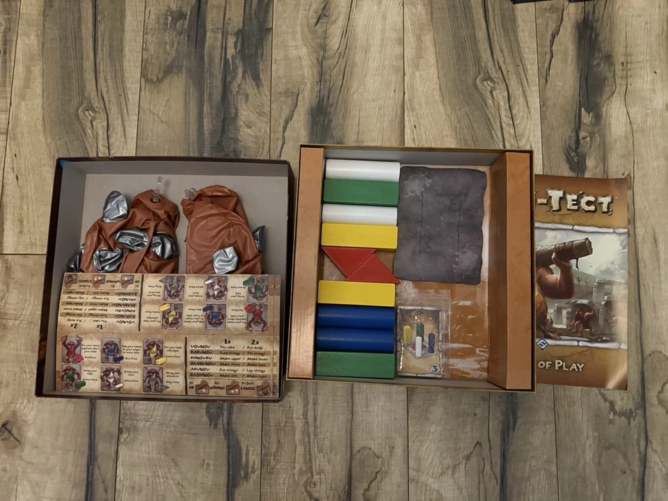 Ugg-Tect Board Game, Complete - Fantasy Flight - Likely Unused - Image 3 of 3