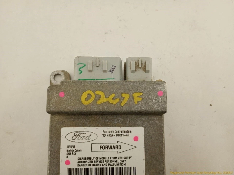 Unidade de módulo de controle de computador Ford Mustang conversível compatível com 1999-2004 - Imagem 3 de 4