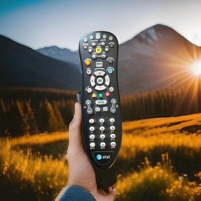 At&t Uverse U-Verse Universal Remote Control ATT S10-S3 Fully Working 