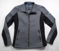 Kuhl Jacket Womens Size Extra Large Gray Black Projekt Kestrel Full Zip Pockets