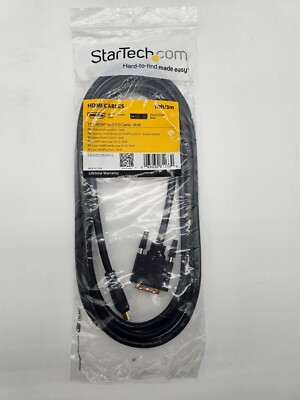LOT OF 17  NEW   StarTech 10 ft HDMI to DVI-D Cable - M/M HDMIDVIMM10  19 pin