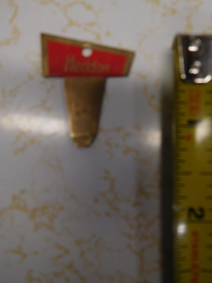 Raro Llavero Destornillador Latón Miniatura Pesca HEDDON Rojo De Colección 1-1/2" Herramienta Foto 2 de 4