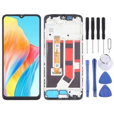 LCD Display Touch Screen Digitizer Full Assembly Frame For OPPO A18 4G CPH2591