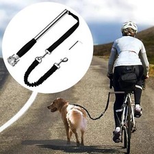 Retractable Dog Leash Hand Bike Leash for Outdoor Exercise