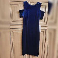 Calvin Klein Blue Velvet NWT Size 2