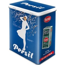 Blechdose "Persil" 3L / 20 x 14 x 10cm Dose Küche Bad Waschmittel Waschpulver B