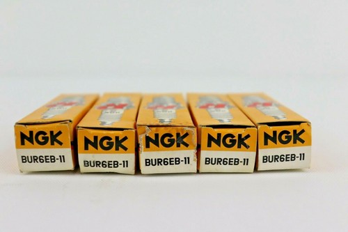 NGK R BUR6EB-11 Resistor Spark Plugs Lot of 5 NEW in Box - Picture 5 of 6