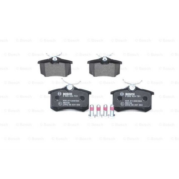 Bosch BremsbeläGe BremsklöTze FüR Peugeot 807 E 2.0 Hdi 2.2 EB CitroëN C8 Ea_-image