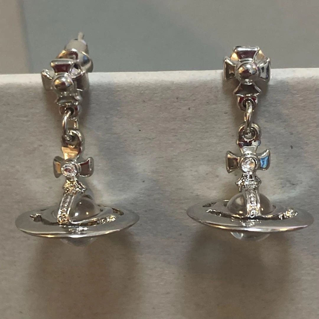 Gold new petite orb earrings outlet