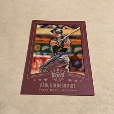 2019 Diamond Kings Paul Goldschmidt Plum Frame # DK02-PG Arizona