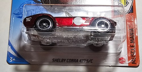 Hot Wheels Shelby Cobra 427 S/C, Red, 2021 Muscle Mania Super Treasure Hunt - Picture 6 of 9