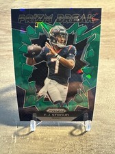 C.J. Stroud 2023 Panini Prizm #PB-6 Green Prizm Break RC Houston Texans