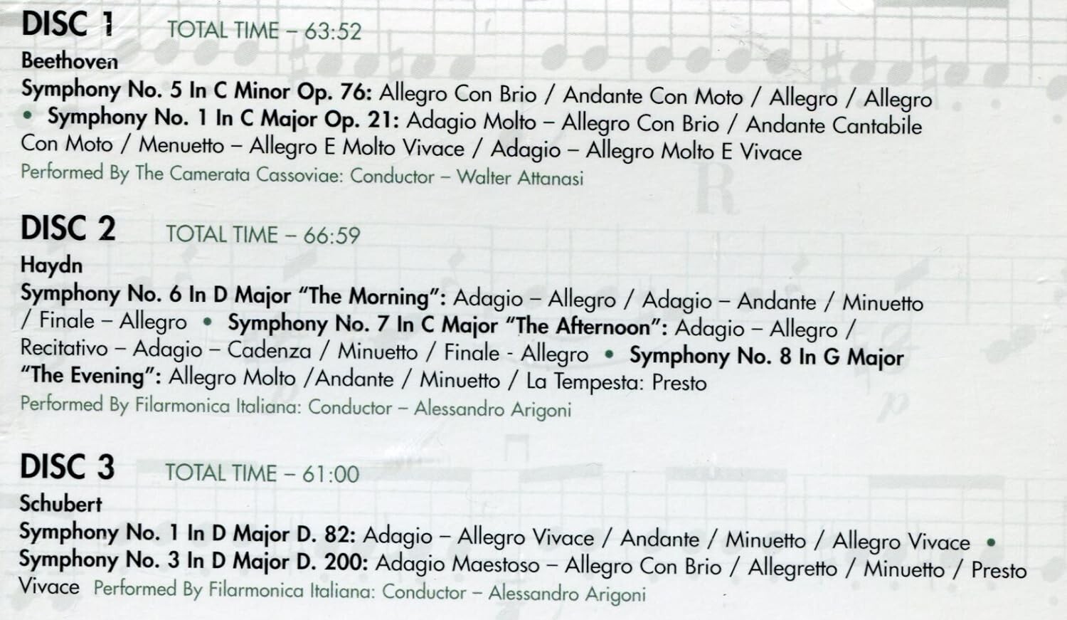 The Greatest Classical Symphonies ** 10 CD Boxed SET ** BRAND NEW STILL SEALED eBay