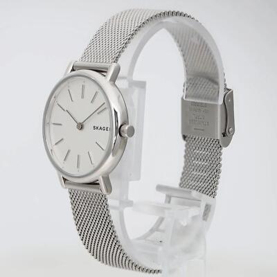 Skagen Signatur 30mm Stainless Steel Silver Dial Ladies  display picture 1