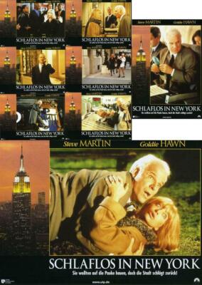 Aushangfotos ''SCHLAFLOS IN NEW YORK'' (8) 1999 Steve Martin Goldie Hawn J. Cleese